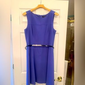White House Black Market Dress.  Periwinkle blue.